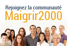 Rejoignez la communauté Maigrir2000